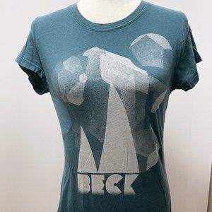 100% Cotton Beck Tour Shirt - Size L